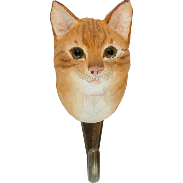 Wildlife Garden Hook - Ginger Cat