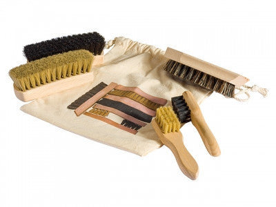 Redecker Shoe Shine Kit and Bag