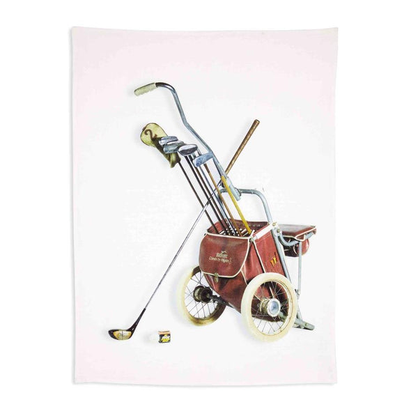 Tea Towel Sporting Nation Golf Buggy