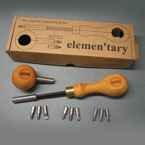 Elementary Screwdriver Set No. 1 and No. 2