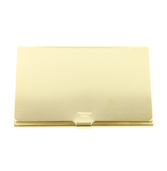 Diarge Brass Card Case