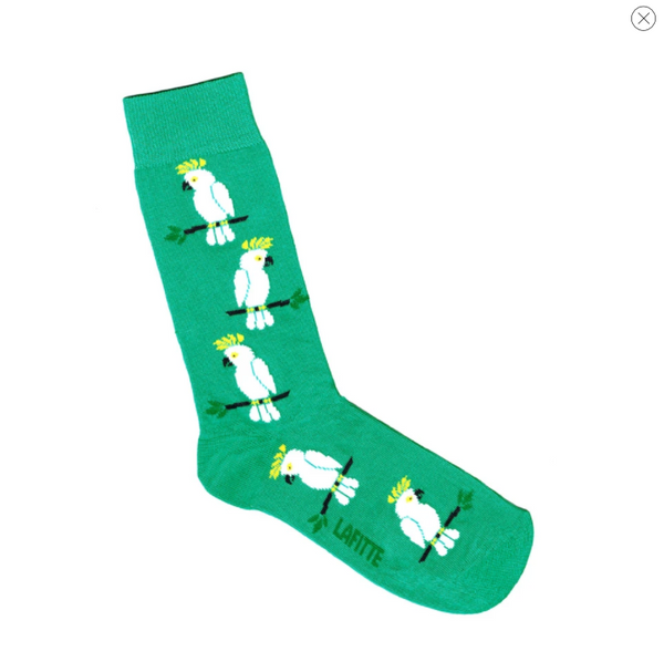 Lafitte Socks - Cockatoo