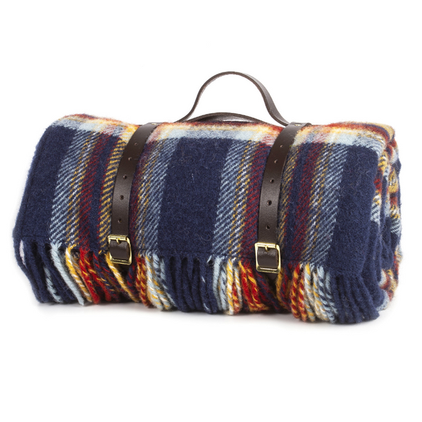 Tweedmill - Polo Picnic Rug Jubilee Navy