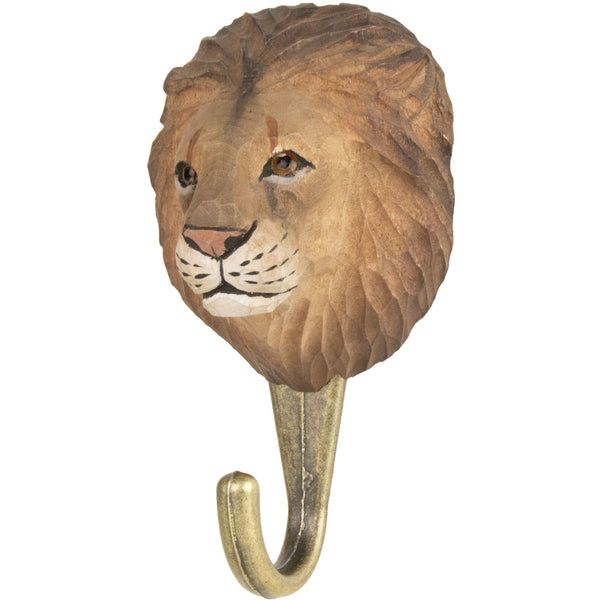 Wildlife Garden Hook - Lion