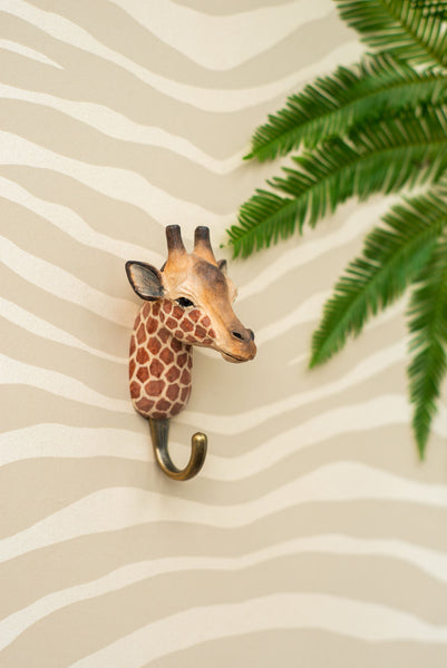 Wildlife Garden Hook - Giraffe