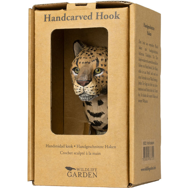 Wildlife Garden Hook - Leopard