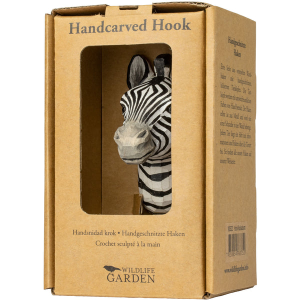 Wildlife Garden Hook - Zebra