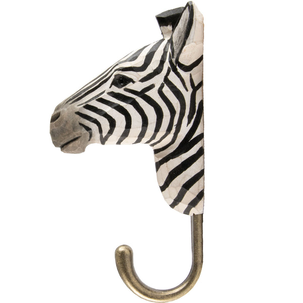 Wildlife Garden Hook - Zebra