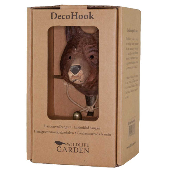 Wildlife Garden Hook - Bear