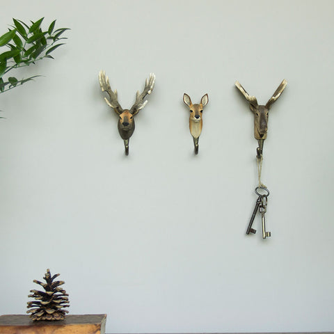 Wildlife Garden Hook - Moose
