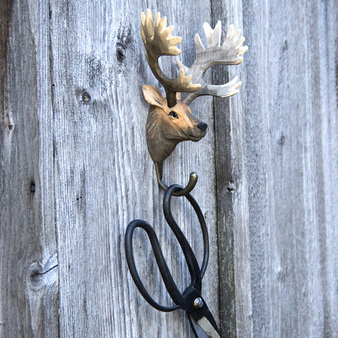 Wildlife Garden Hook - Red Deer