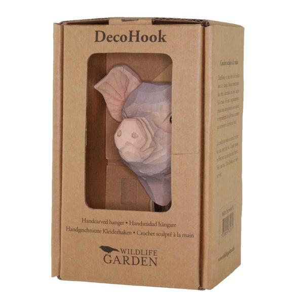 Wildlife Garden Hook - Pig