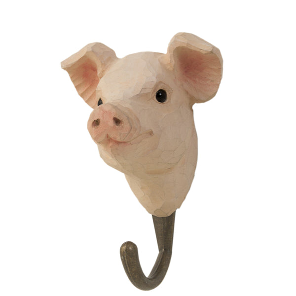 Wildlife Garden Hook - Pig