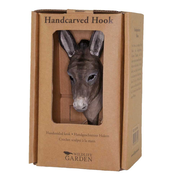 Wildlife Garden Hook - Donkey