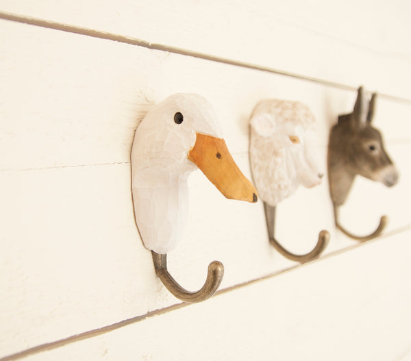 Wildlife Garden Hook - Donkey