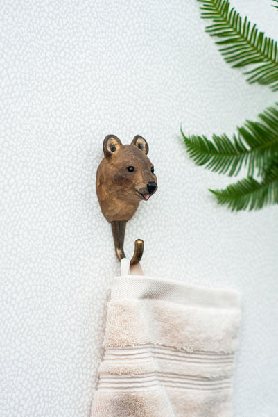 Wildlife Garden Hook - Quokka