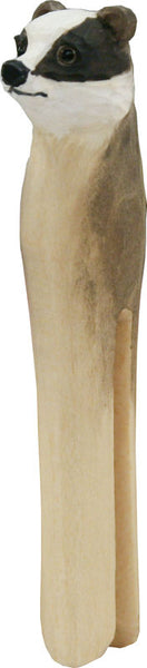 Wildlife Garden Peg - Badger