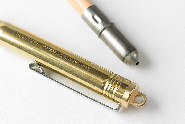 Traveler's Brass Ballpoint Pen