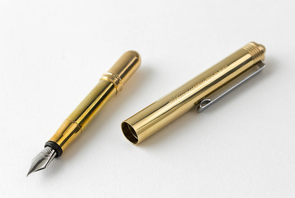 Traveler's Brass Fountain Pen