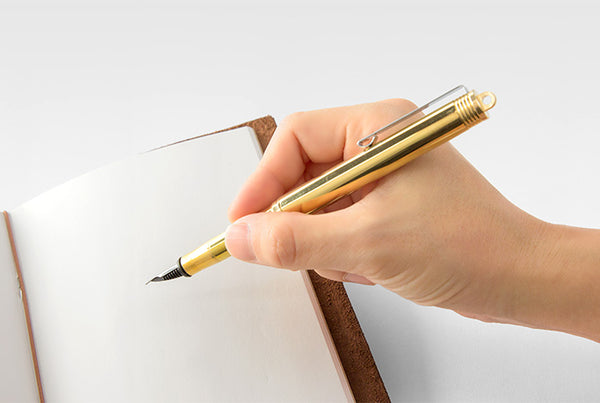 Traveler's Brass Fountain Pen