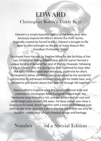 Merrythought Edward Bear