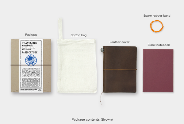 Traveler's Notebook Passport Brown