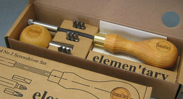 Elementary Screwdriver Set No. 1 and No. 2