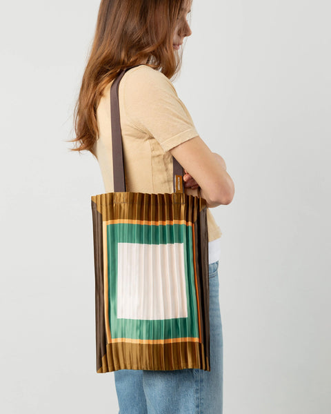 Pleated Satin Bag - Cefalu
