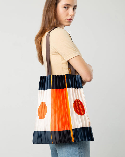 Pleated Satin Bag - Pozzallo