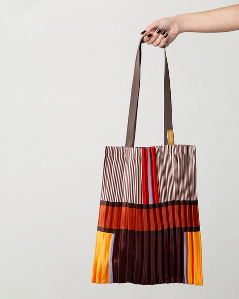 Pleated Satin Bag - Bagheria