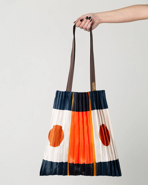 Pleated Satin Bag - Pozzallo