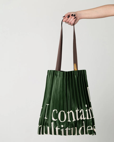 Pleated Satin Bag - Walt