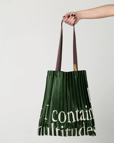 Pleated Satin Bag - Walt