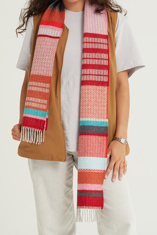 Wallace Sewell Scarf - Nyack Poppy