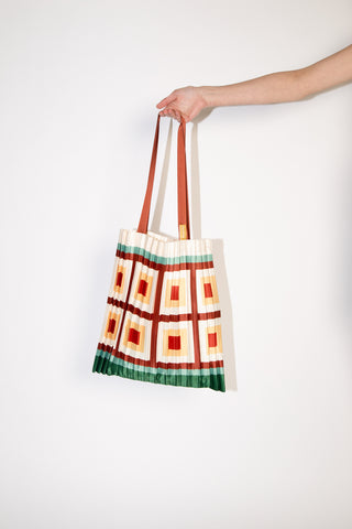 Pleated Satin Bag - Vico