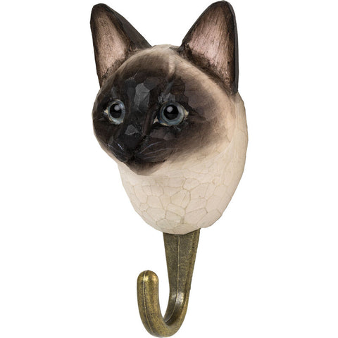 Wildlife Garden Hook - Siamese Cat