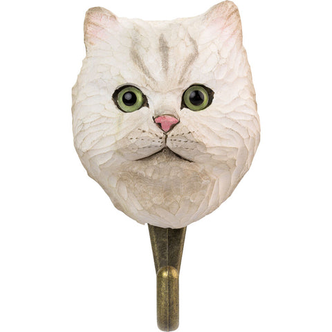 Wildlife Garden Hook - Persian Cat
