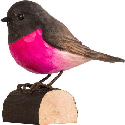 Wildlife Garden DecoBird - Pink Robin