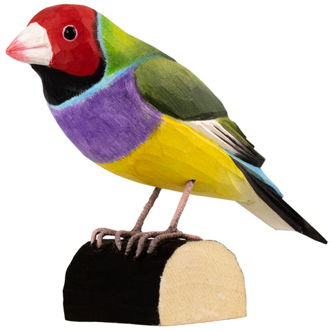 Wildlife Garden DecoBird - Gouldian Finch