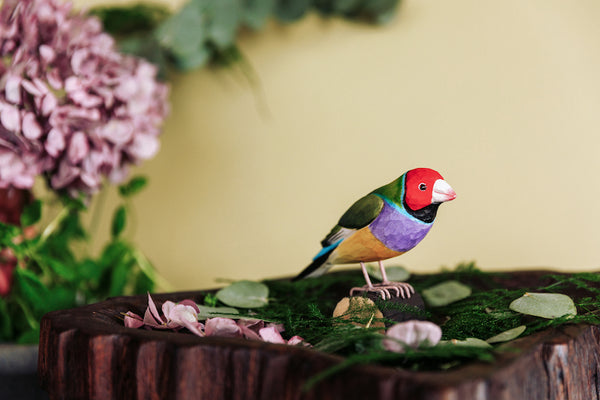 Wildlife Garden DecoBird - Gouldian Finch