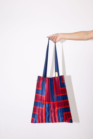 Pleated Satin Bag - Stintino