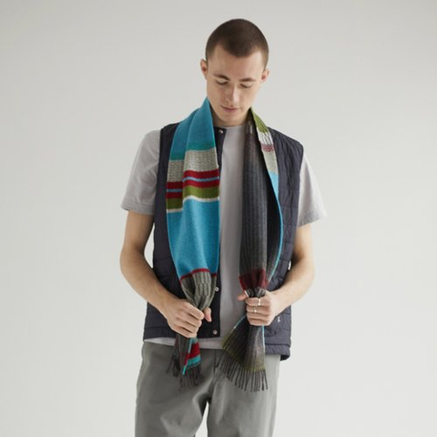 Wallace Sewell Scarf - Strathay Verdigris