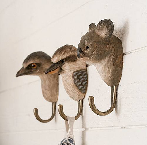 Wildlife Garden Hook - Emu