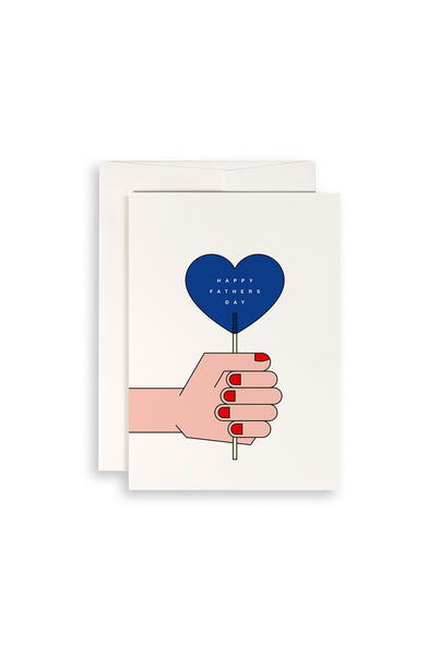 Card - Father's Day Blue Lollipop