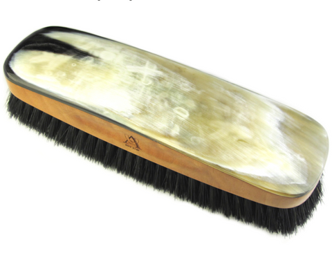 Abbeyhorn Horn Backed Clothes Brush