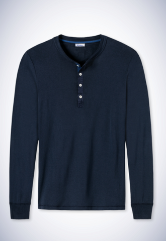 Schiesser Revival Karl-Heinz Long Sleeve T-Shirt