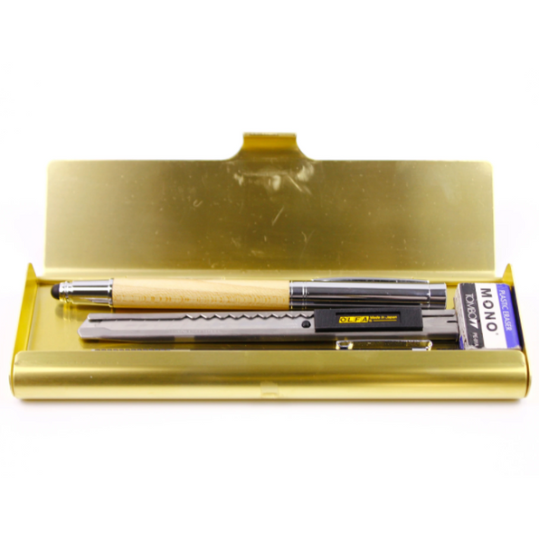 Diarge Brass Pen Holder