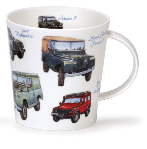 Dunoon - Vintage Collection Mug Land Rovers
