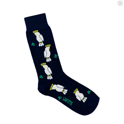 Lafitte Socks - Cockatoo