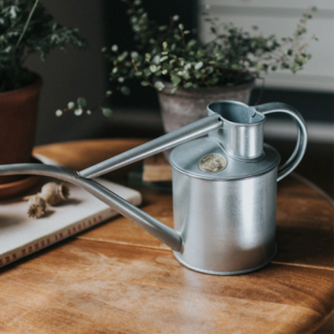 Haws Watering Can 1 Litre Galvanised